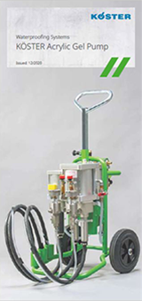 Injection Pump for KÖSTER Acrylate Gels